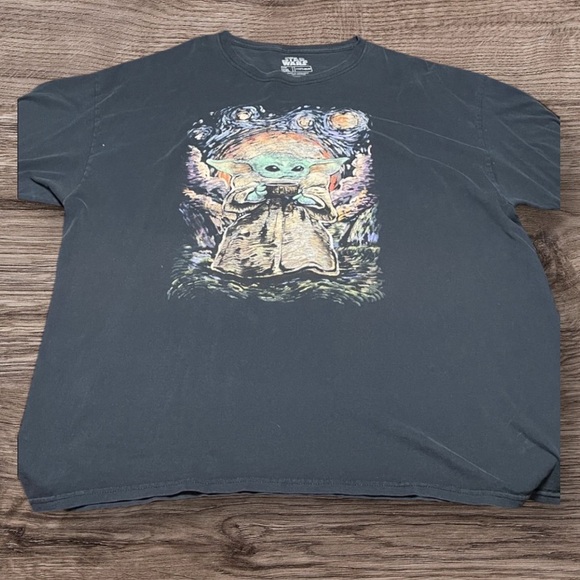 Star Wars Other - Star Wars Baby Yoda Shirt Black